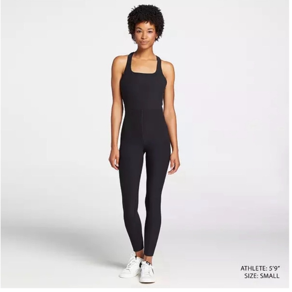Calia Lustralux body suit. Black. NWT. Size XS.